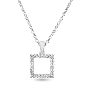FP-63: square shaped pendant with adjustable 18