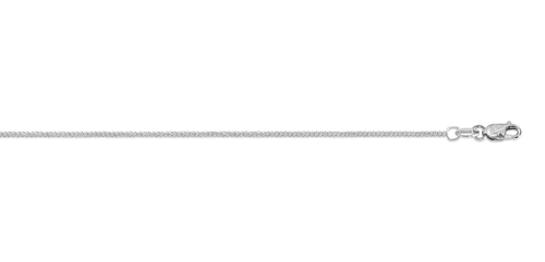 14k White Gold Necklace with lobster clasp 1.6g
