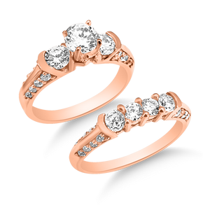 RR 30 BRR 30 Swarovski Zirconia Past Present Future Wedding