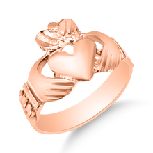 Load image into Gallery viewer, 51-21: Thick Claddagh Ring