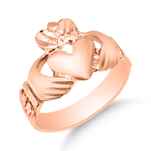 51-21: Thick Claddagh Ring