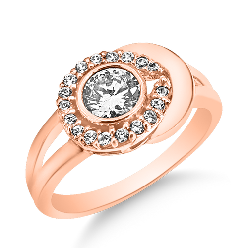 RR-77: Herculese Knot Halo Ring
