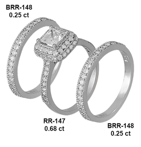 RR-147: 0.60ct diamond engagement ring semi mount