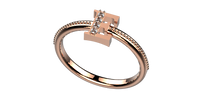 Load image into Gallery viewer, MD1000: Letter Ring