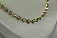 Load image into Gallery viewer, Hollow 10k Disco chain 4.5mm wide  28”
