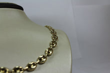 Load image into Gallery viewer, Hollow 10k Puff Gucci chain 7.4mm width 26”