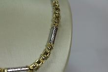 Load image into Gallery viewer, Hollowed 10k Fancy Bullet chain 5.2mm wide 30”