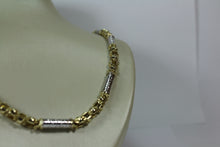 Load image into Gallery viewer, Hollowed 10k Fancy Bullet chain 5.2mm wide 30”