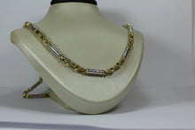 Load image into Gallery viewer, Hollowed 10k Fancy Bullet chain 5.2mm wide 30”