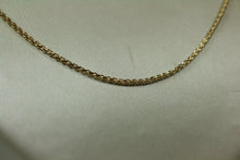 Load image into Gallery viewer, Solid Modern Link 10k chain 1.45mm 20”