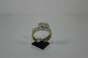 14k ring with 2.00ct diamond