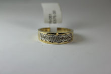 Load image into Gallery viewer, R0051: 10k men&#39;s wedding band with 0.22ct diamond