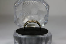 Load image into Gallery viewer, R0065: 10k 3 set wedding rings. 0.48ct total diamond weights.