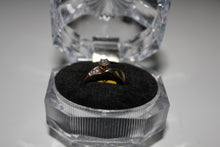 Load image into Gallery viewer, 14k engagement / promise ring with 0.14ct diamond SI2