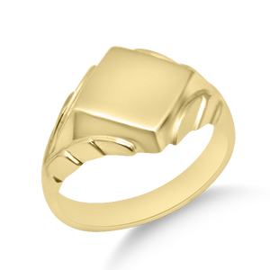 Diamond Shape Signet Ring