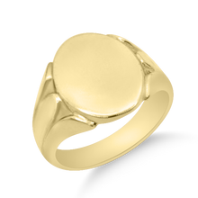 Load image into Gallery viewer, 16mm Oval Signet Ring