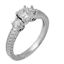 Load image into Gallery viewer, L3459: 3 Stone Ring