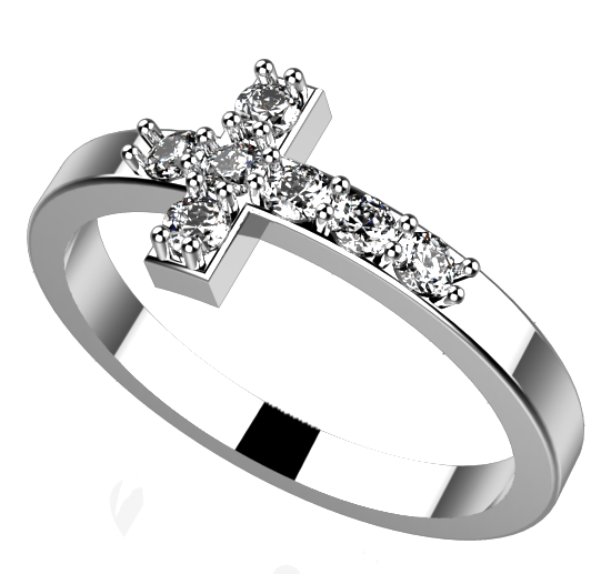 Swarovski criss cross ring discount