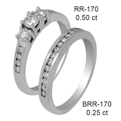 RR-170: 0.62ct diamond engagement ring