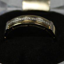 Load image into Gallery viewer, R0024: 10k 3 set wedding rings. 0.25ct total diamond weights.