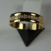 Load image into Gallery viewer, R0024: 14k  wedding band with 0.20ct diamond