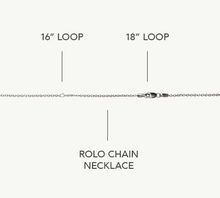 Load image into Gallery viewer, Comes with matching 18 inch necklace with an adjustable loop to 16 inch necklace