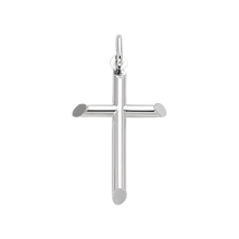 Load image into Gallery viewer, 10k Small Tube cross / crucifix pendant