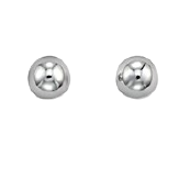 Load image into Gallery viewer, 14k 3mm Ball Stud Earrings with Butterfly and post
