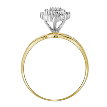 Load image into Gallery viewer, 10K Diamond Ring with 0.13ct diamond