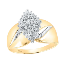 Load image into Gallery viewer, 10K Diamond Ring with 0.13ct diamond
