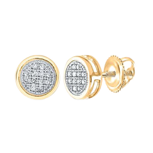 Load image into Gallery viewer, 0.05ct Screwback round Earrings