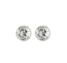 Load image into Gallery viewer, 10k 5mm Diamond Cut Ball Earring